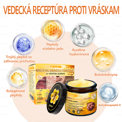 🌻🌻 Sinvie® Krém na obnovu pokožky s včelím jedom 🔥 Odporúčané dermatológmi | Proti vráskam, pigmentovým škvrnám a ochabnutej pokožke – 50 ml