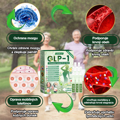SVKBuildLeaf® GLP-1 6-v-1 Health Solution Perorálna tekutina (Len raz denne, viditeľné zmeny už za 7 dní) Pre obezitu, kardiovaskulárne ochorenia, cukrovku, spánkové apnoe, zdravie čriev, problémy s kĺbmi a ďalšie