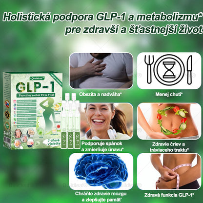 SVKBuildLeaf® GLP-1 6-v-1 Health Solution Perorálna tekutina (Len raz denne, viditeľné zmeny už za 7 dní) Pre obezitu, kardiovaskulárne ochorenia, cukrovku, spánkové apnoe, zdravie čriev, problémy s kĺbmi a ďalšie