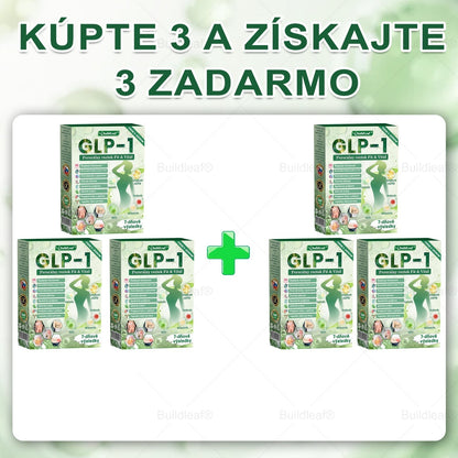 SVKBuildLeaf® GLP-1 6-v-1 Health Solution Perorálna tekutina (Len raz denne, viditeľné zmeny už za 7 dní) Pre obezitu, kardiovaskulárne ochorenia, cukrovku, spánkové apnoe, zdravie čriev, problémy s kĺbmi a ďalšie